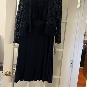 Two piece dress and jacket